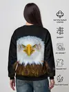 Женский свитшот / Белоголовый орлан