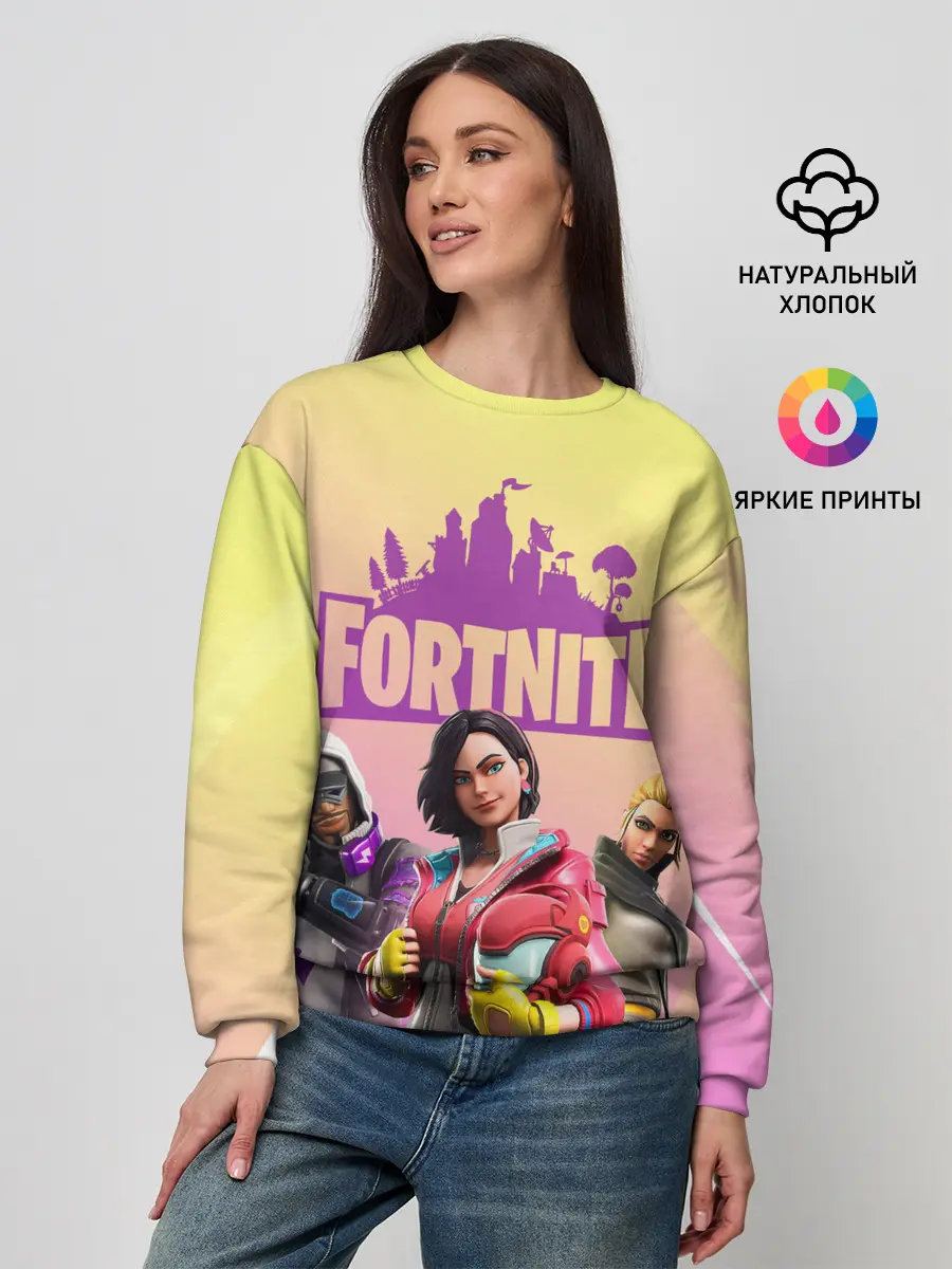 Женский свитшот / Fortnite Squad