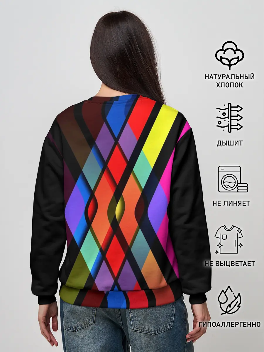 Женский свитшот / Пересечение