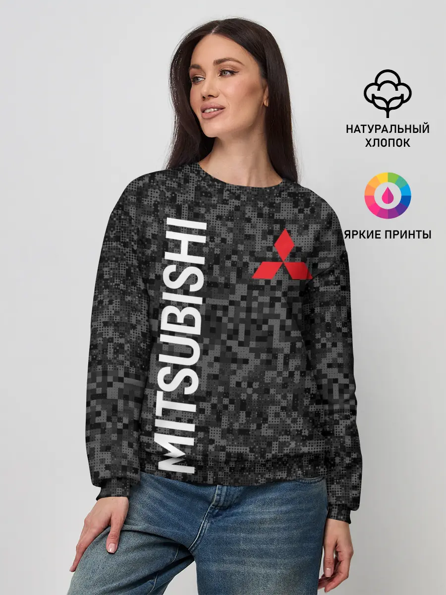 Женский свитшот / MITSUBISHI Камуфляж