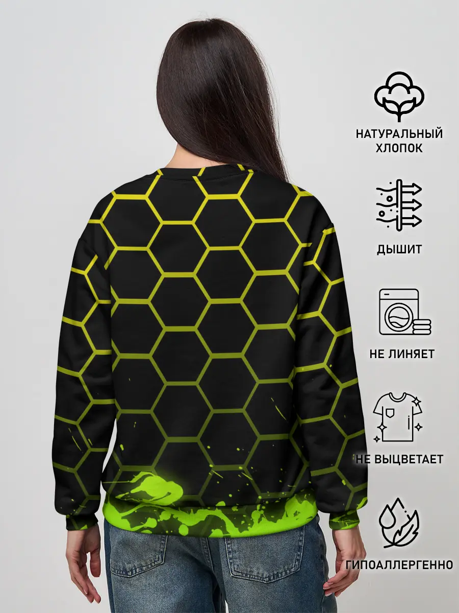 Женский свитшот / Geometry Dash