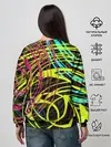 Женский свитшот / Разноцветные спирали