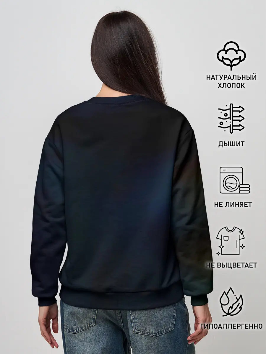 Женский свитшот / Элизиум 20 лет в космосе!