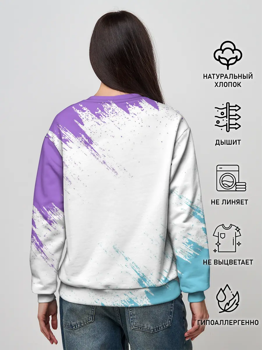 Женский свитшот / POP IT HEART