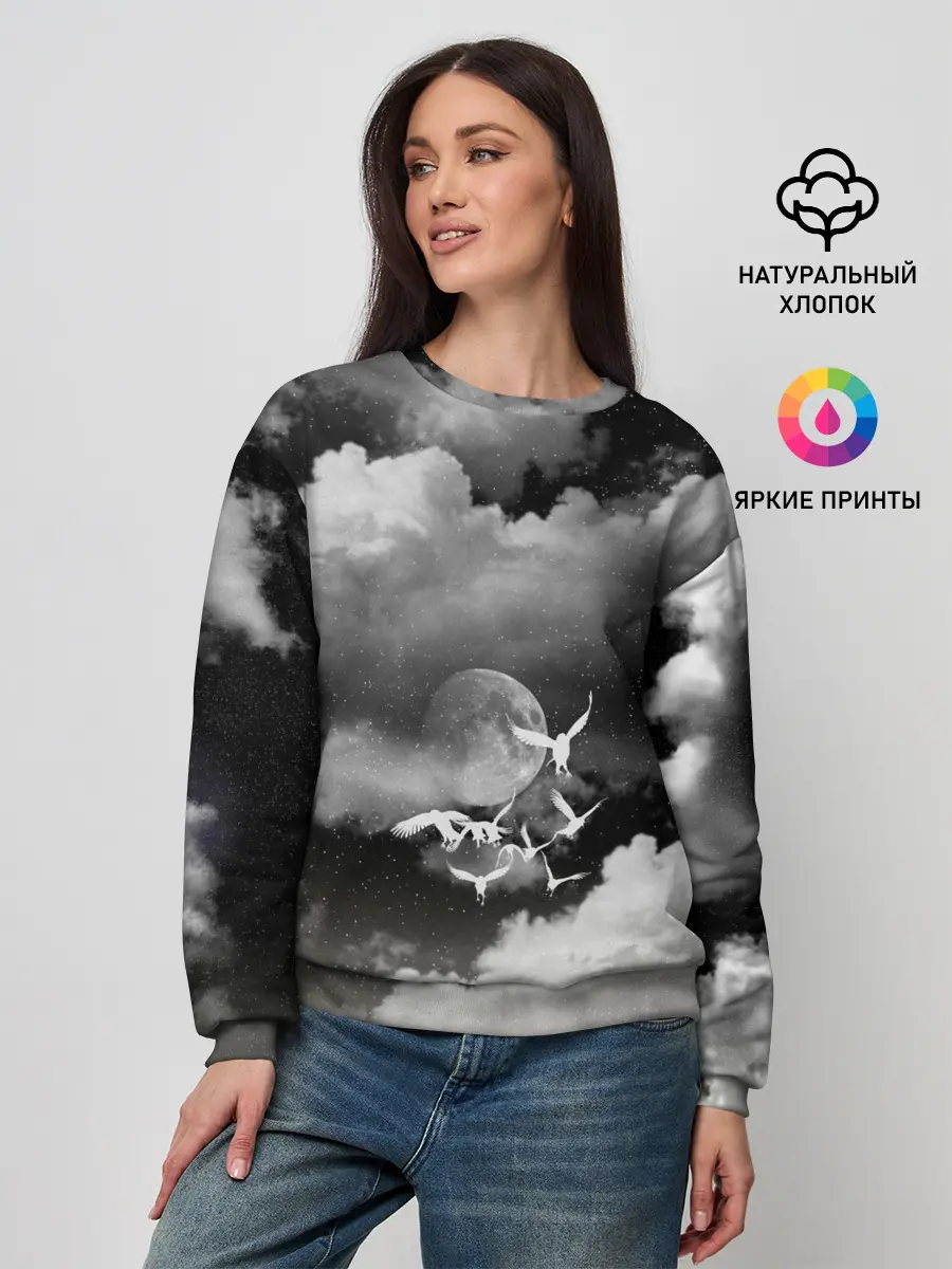 Женский свитшот / Cloudy Night