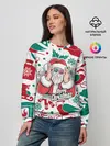 Женский свитшот / Merry Christmas3D