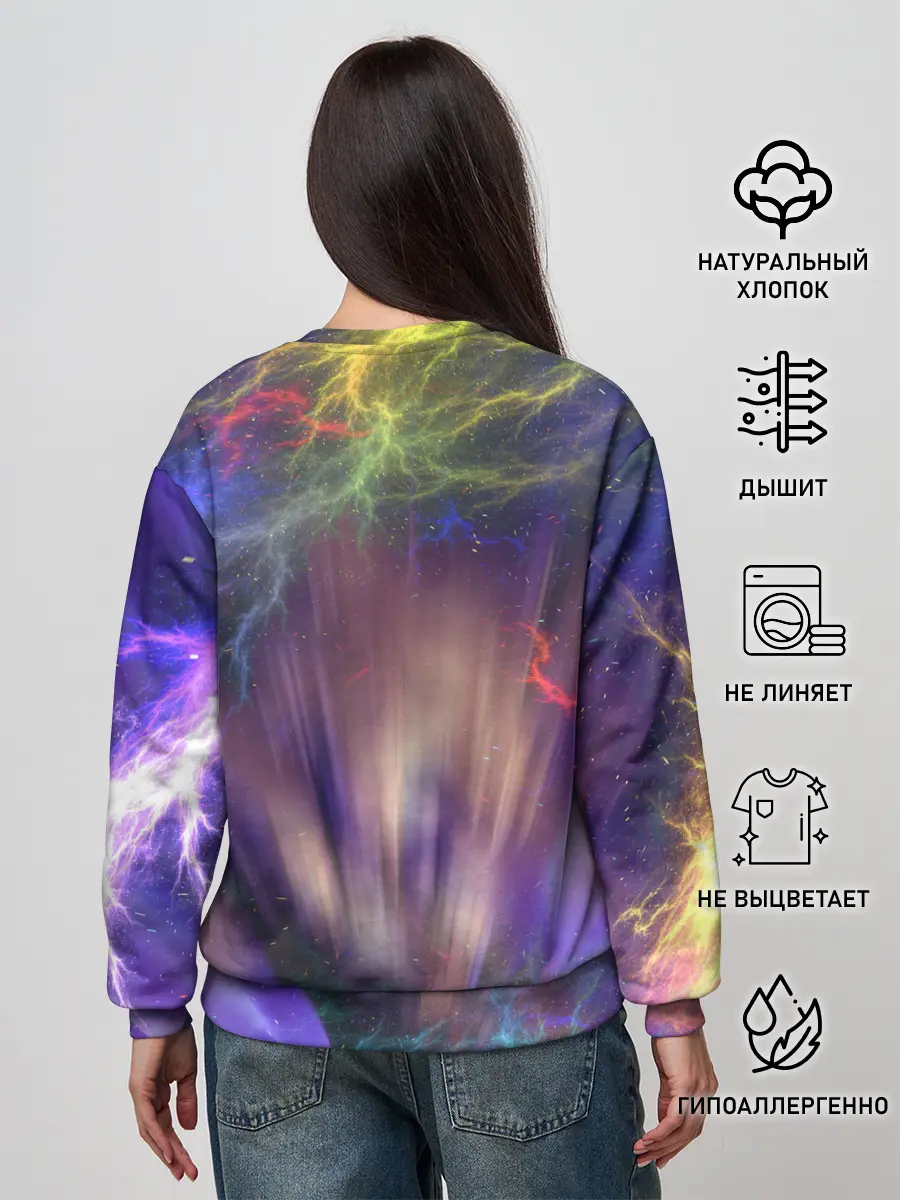 Женский свитшот / Ифрит | Геншин Импакт