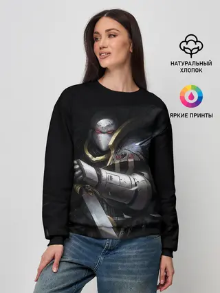 Женский свитшот / Спейсмарин с ножом