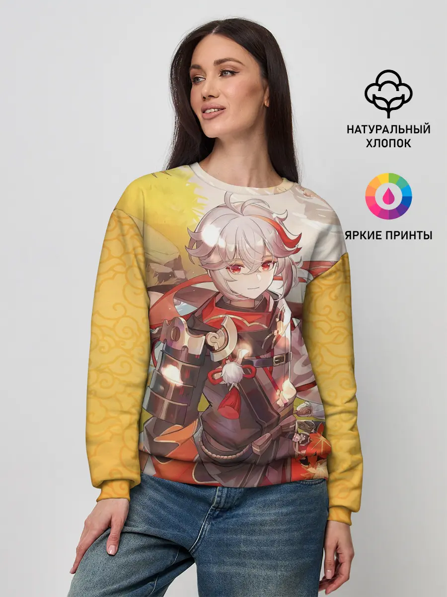 Женский свитшот / Kaedehara Kazuha