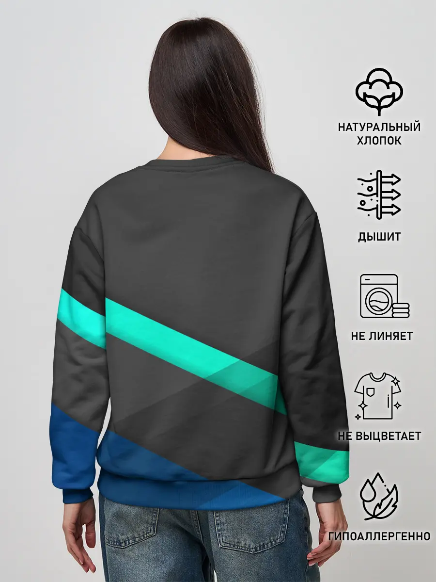 Женский свитшот / PEACE | ПИС | МИР