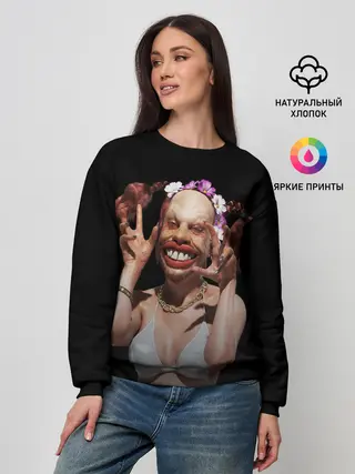 Женский свитшот / Windowlicker