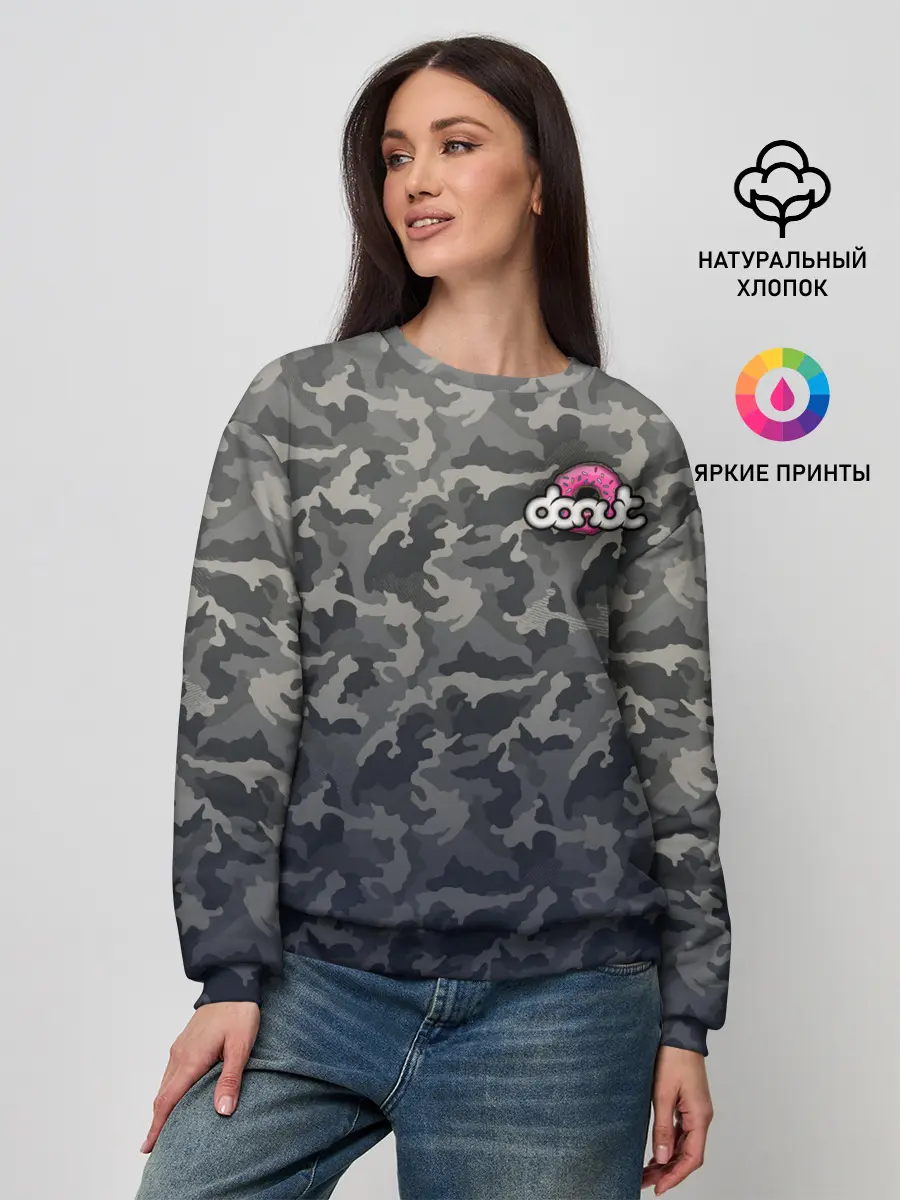 Женский свитшот / Donut