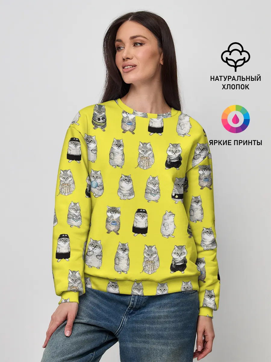 Женский свитшот / Я, Цусима