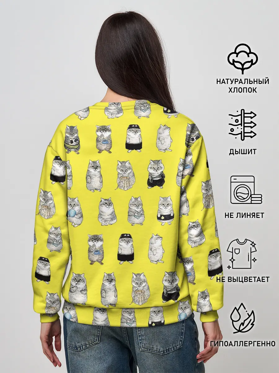 Женский свитшот / Я, Цусима