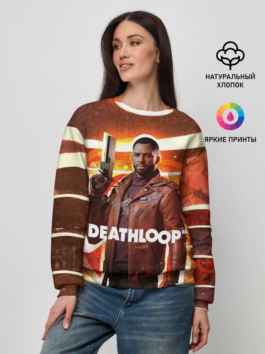 Женский свитшот / Кольт Ван Deathloop