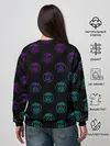 Женский свитшот / PSG NEON | ПСЖ НЕОН