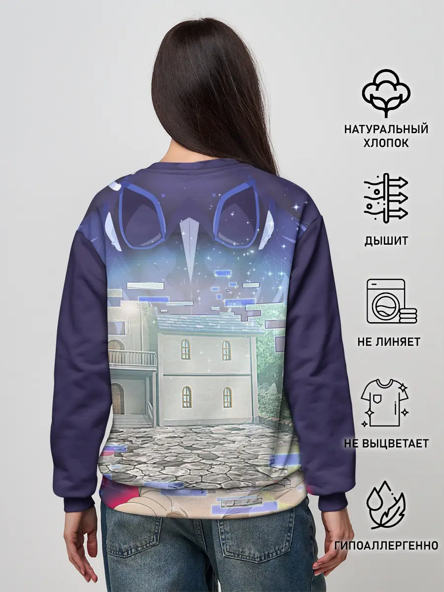 Женский свитшот / Full Dive RPG Poster