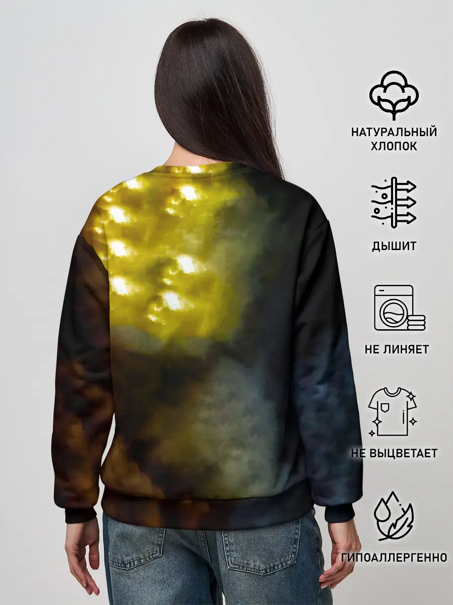 Женский свитшот / Scream Aim Fire - Bullet For My Valentine