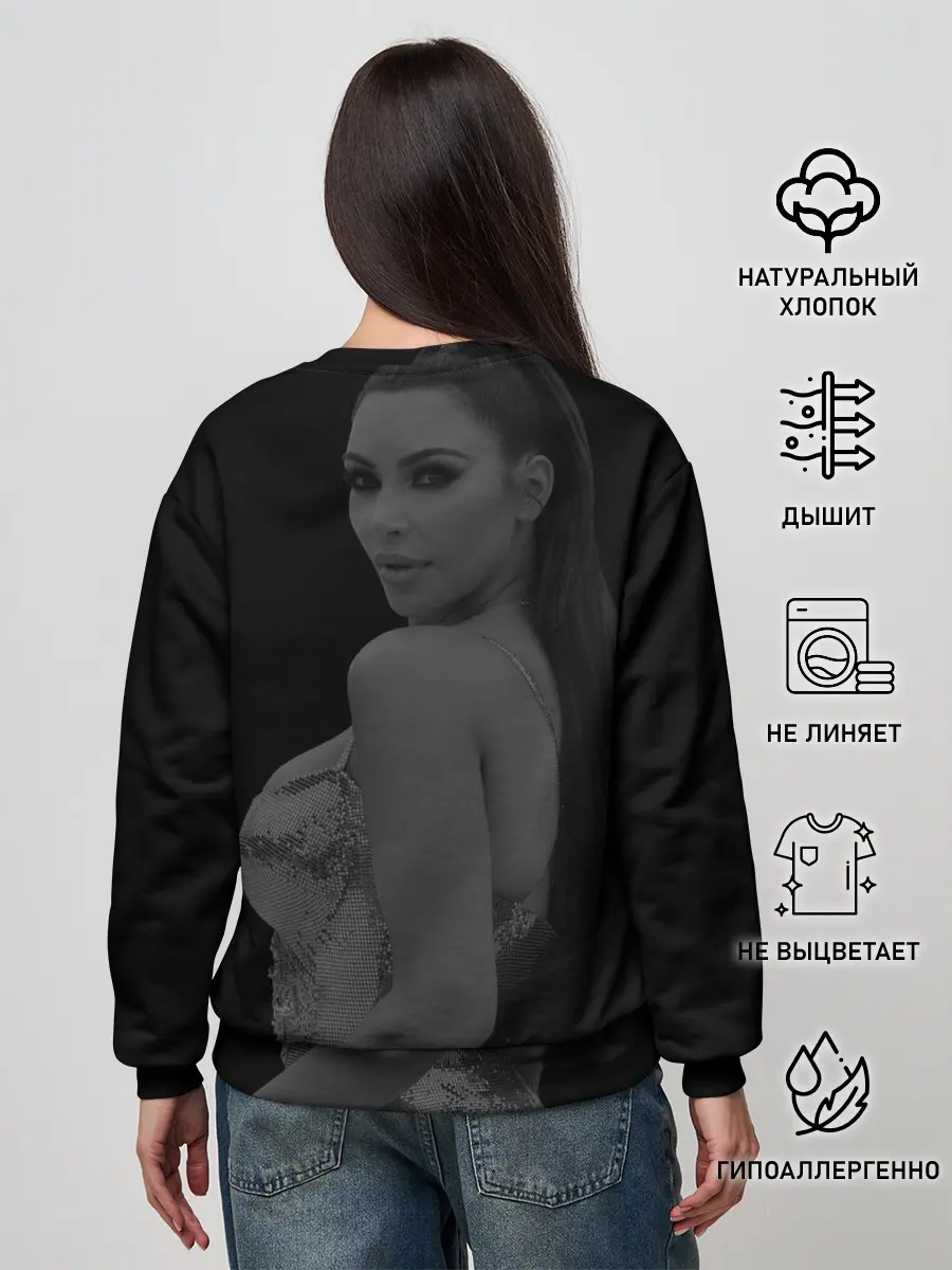 Женский свитшот / Ким Кардашьян