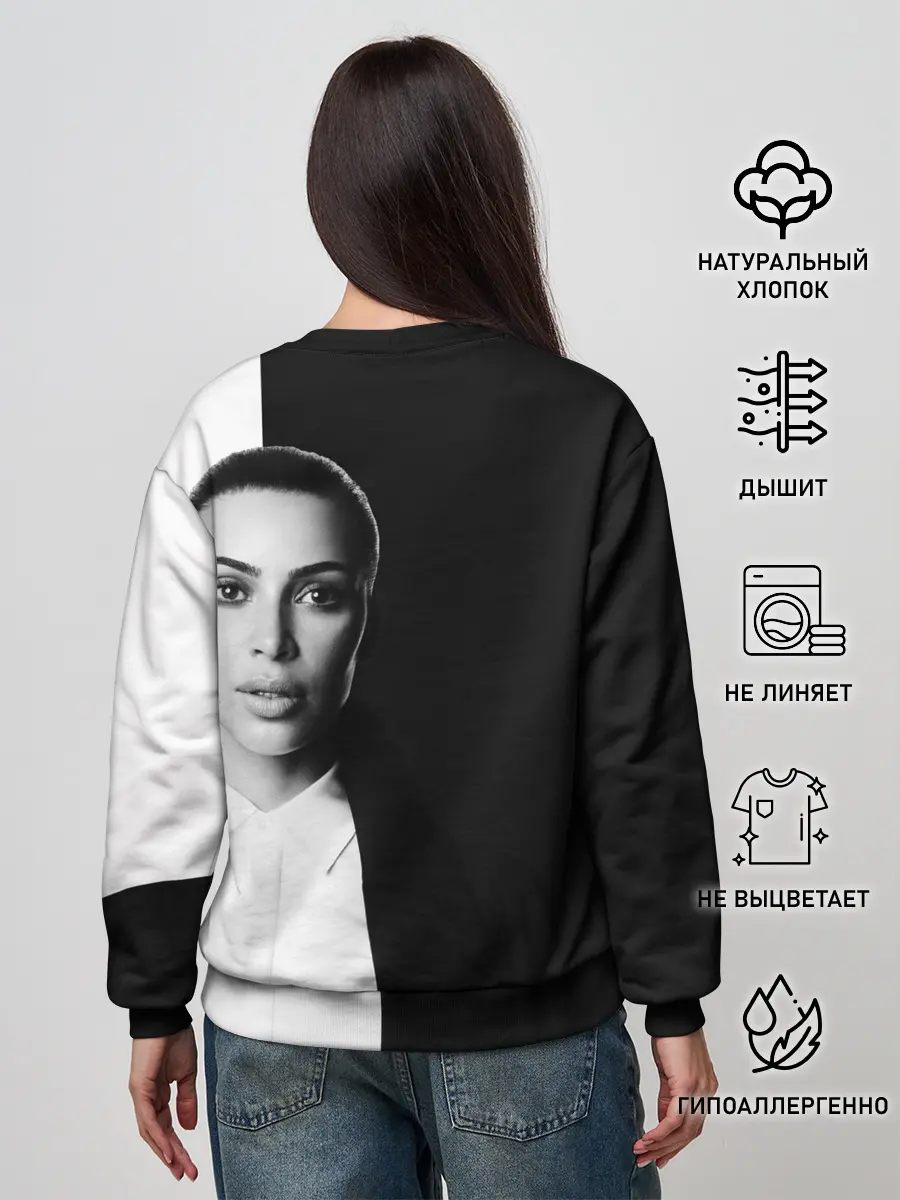 Женский свитшот / Ким Кардашьян