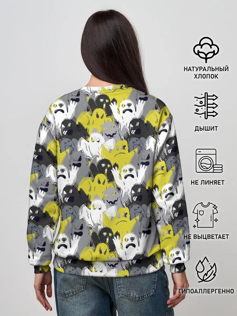 Женский свитшот / Привидения