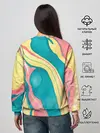 Женский свитшот / осенний красочный развод