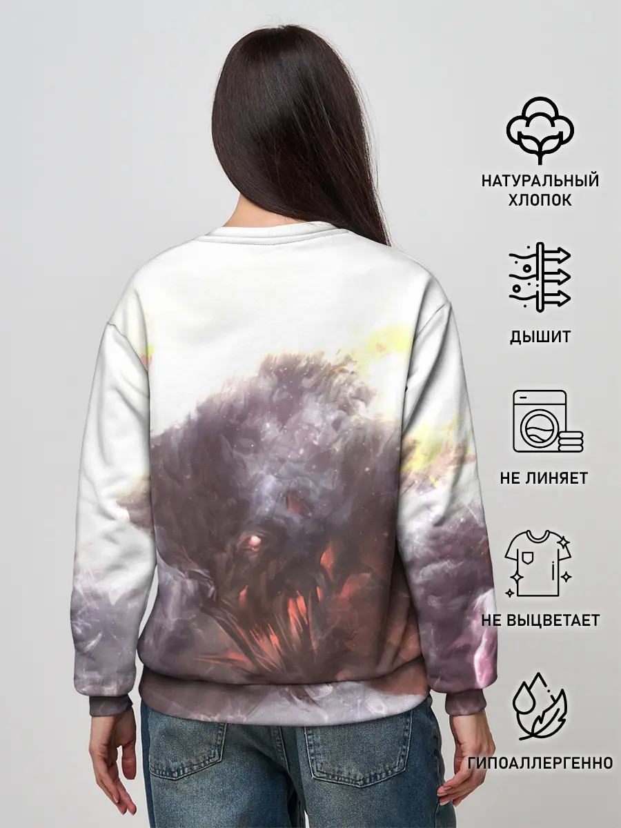 Женский свитшот / Демон Войны | The Demon of War