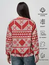 Женский свитшот / Вязаный рисунок