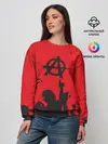 Женский свитшот / АНАРХИЯ | СВОБОДА