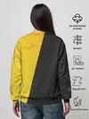 Женский свитшот / Yellow and Black Emoji
