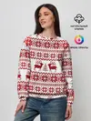 Женский свитшот / Зимний лес