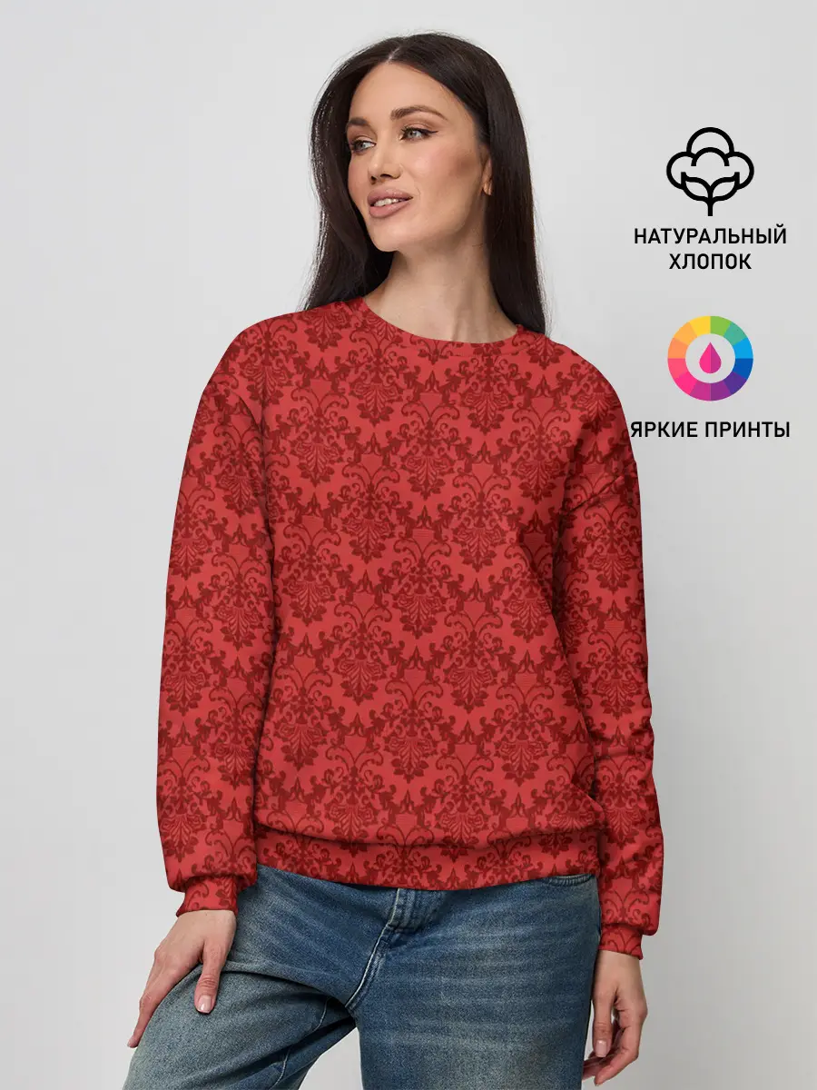 Женский свитшот / Красная готика