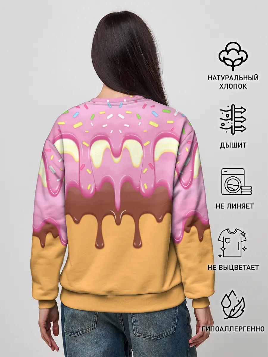 Женский свитшот / Мороженое | Ice Scream