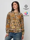Женский свитшот / Каменная стена