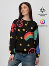 Женский свитшот / красочное детство