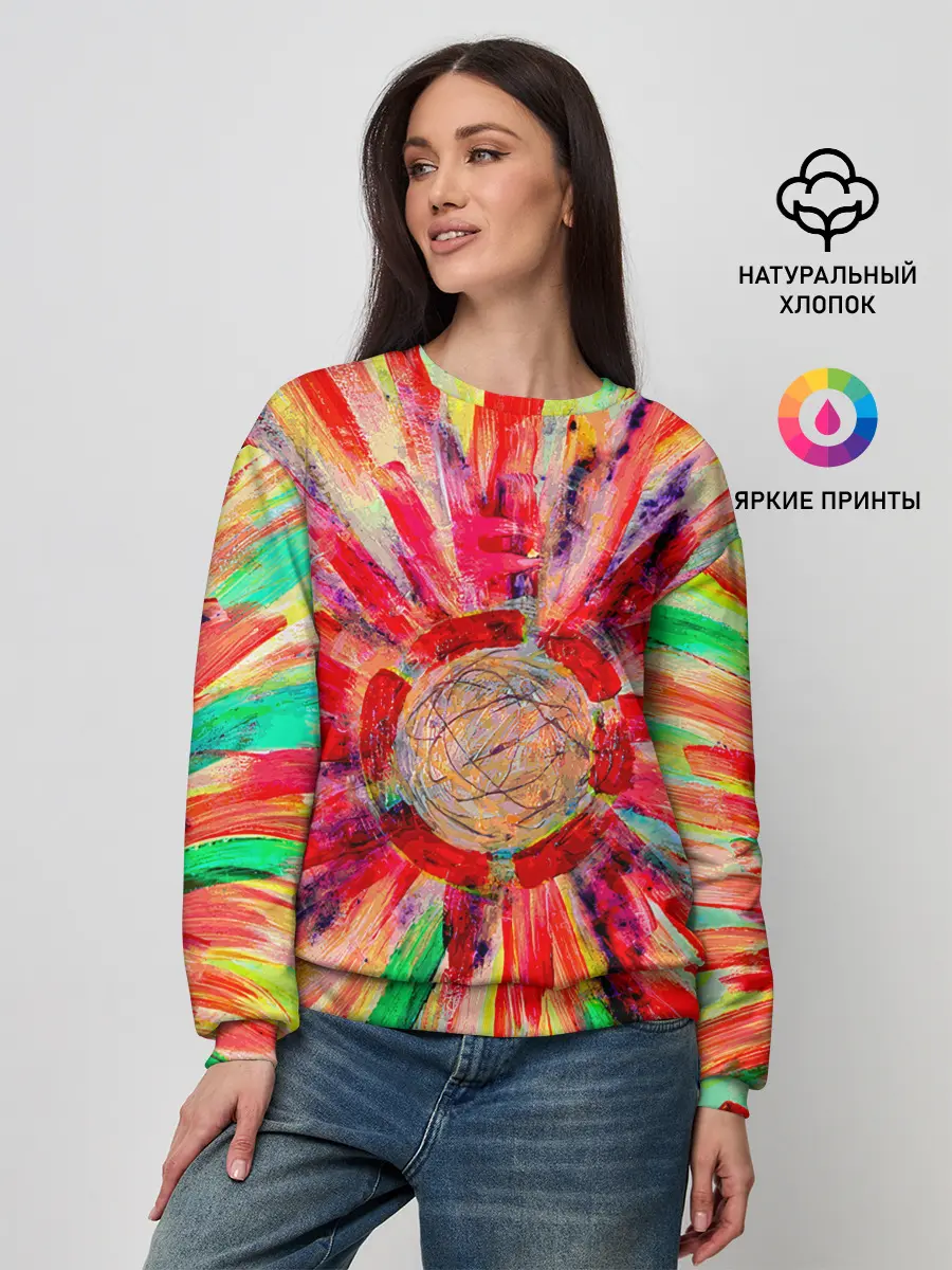 Женский свитшот / Освобождение от 3D