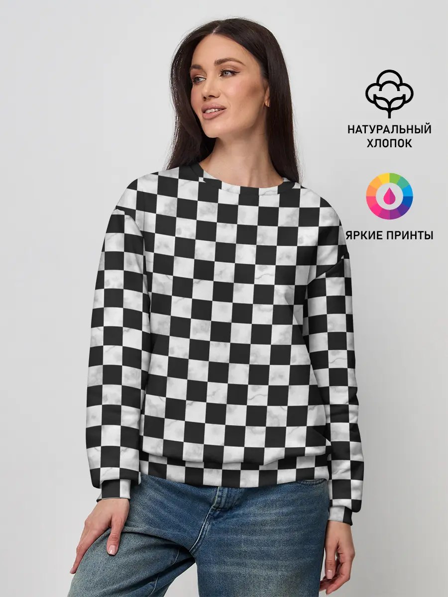 Женский свитшот / Шахматист