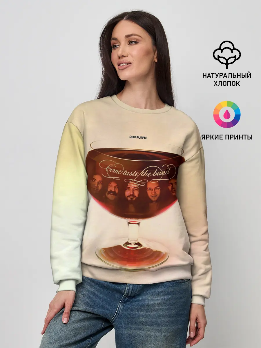 Женский свитшот / Come Taste the Band - Deep Purple