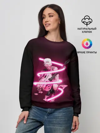 Женский свитшот / Pink MGK