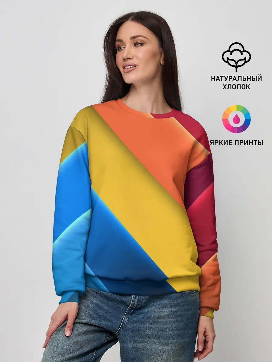 Женский свитшот / Полутона и оттенки