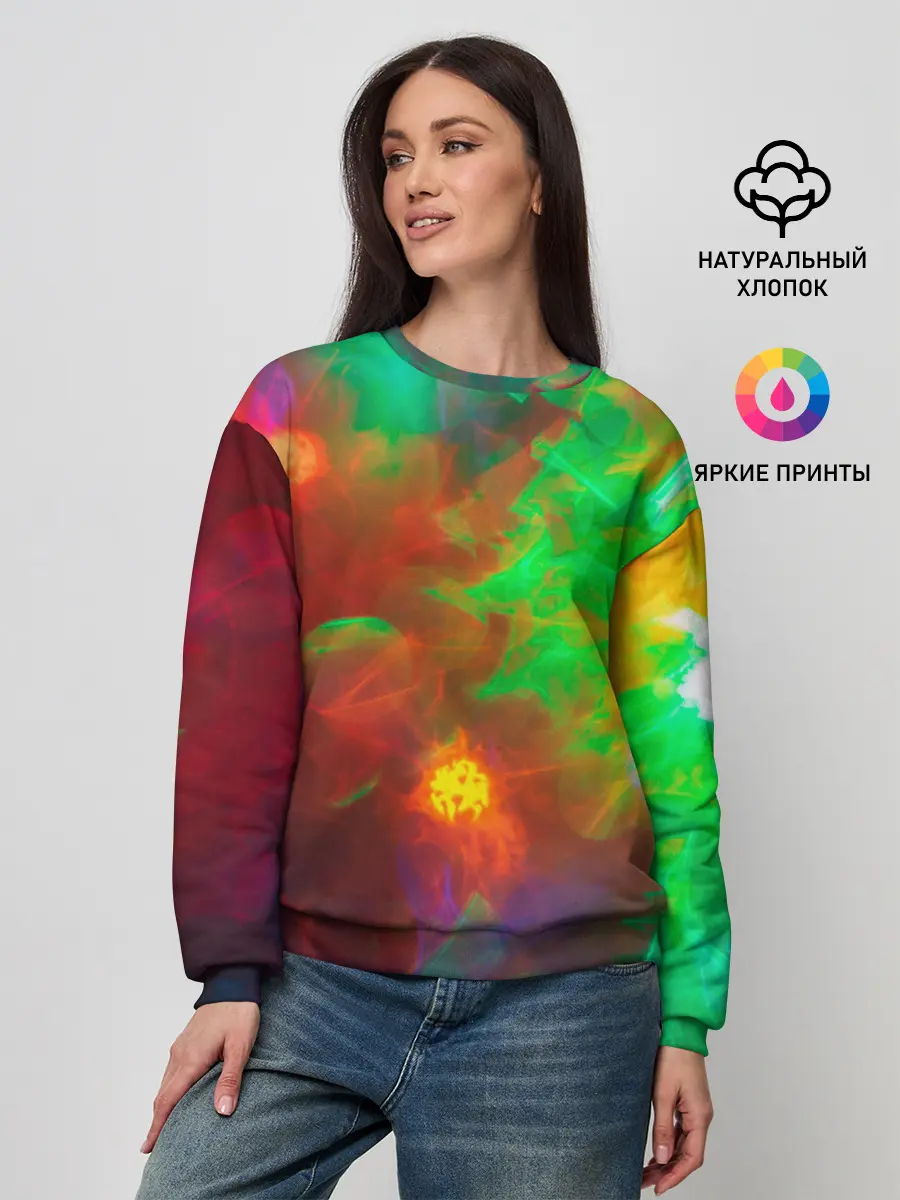 Женский свитшот / Искра жизни