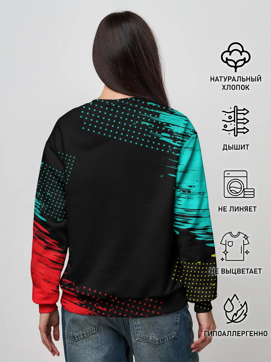 Женский свитшот / Магическая битва персонажи