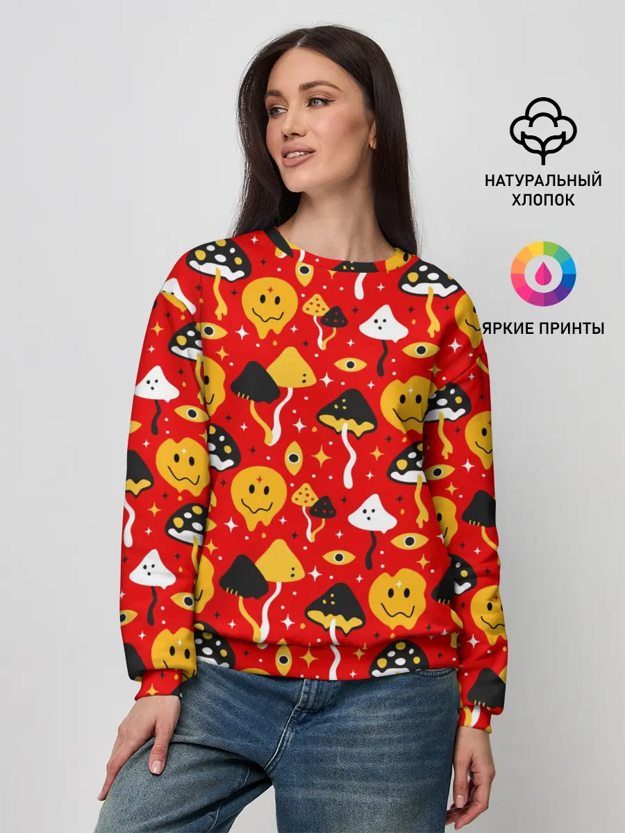 Женский свитшот / Галюцинации