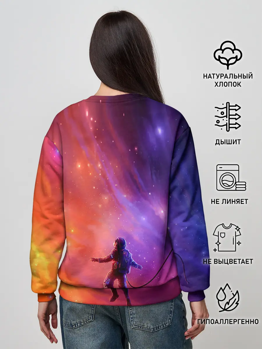 Женский свитшот / Space X