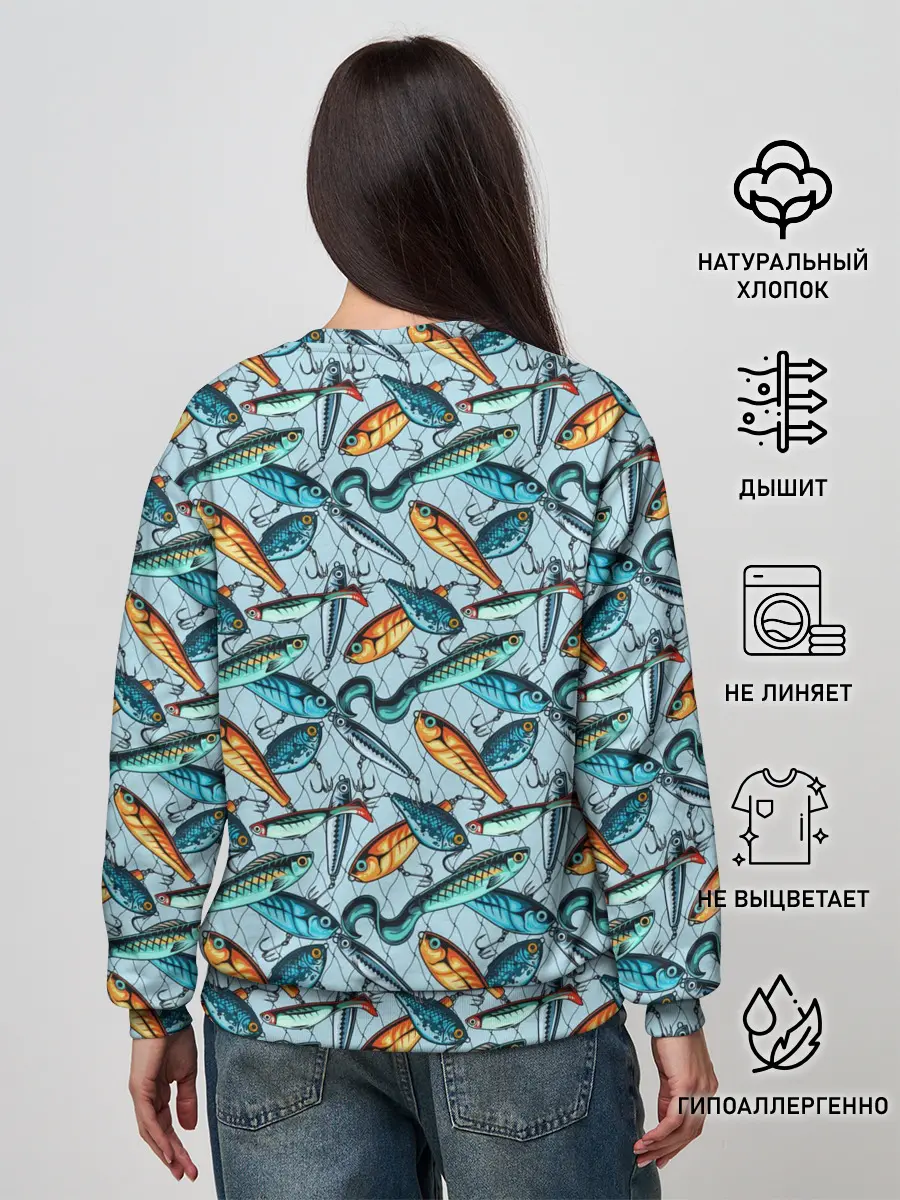 Женский свитшот / Воблеры