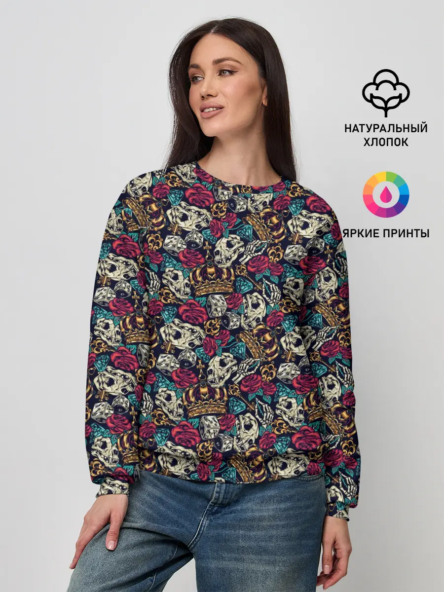 Женский свитшот / Тату