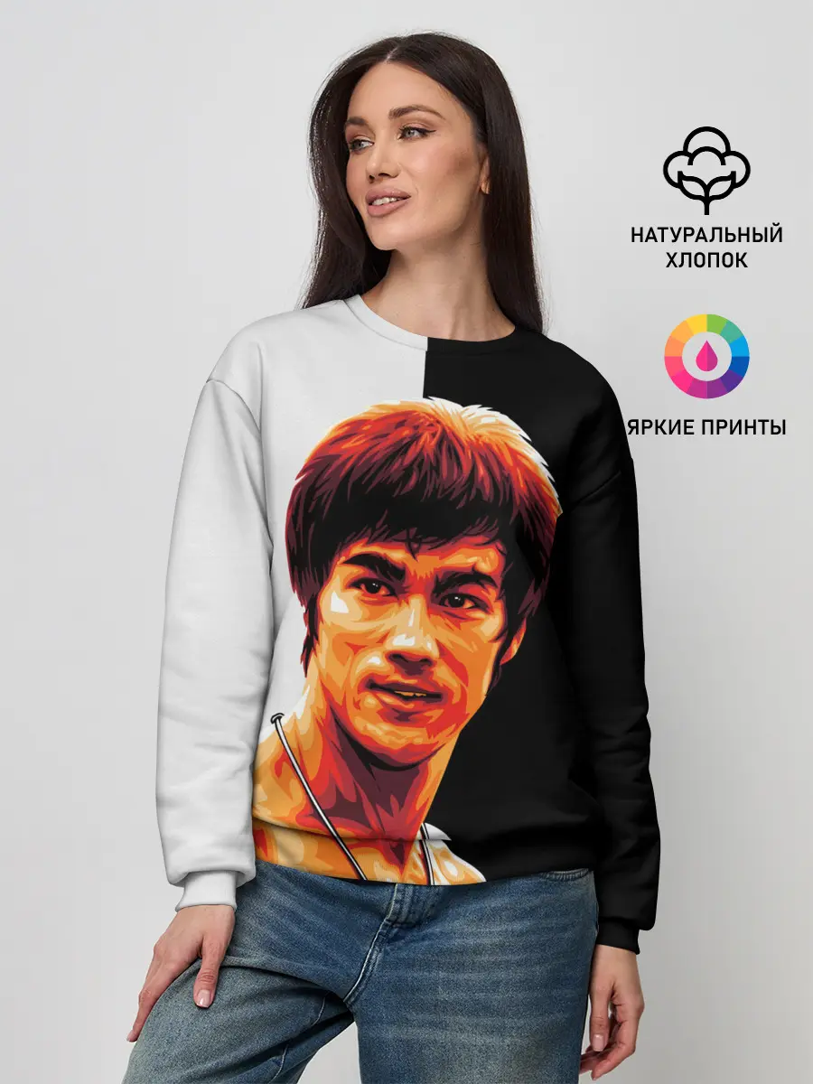 Женский свитшот / Bruce Jeet Kune Do