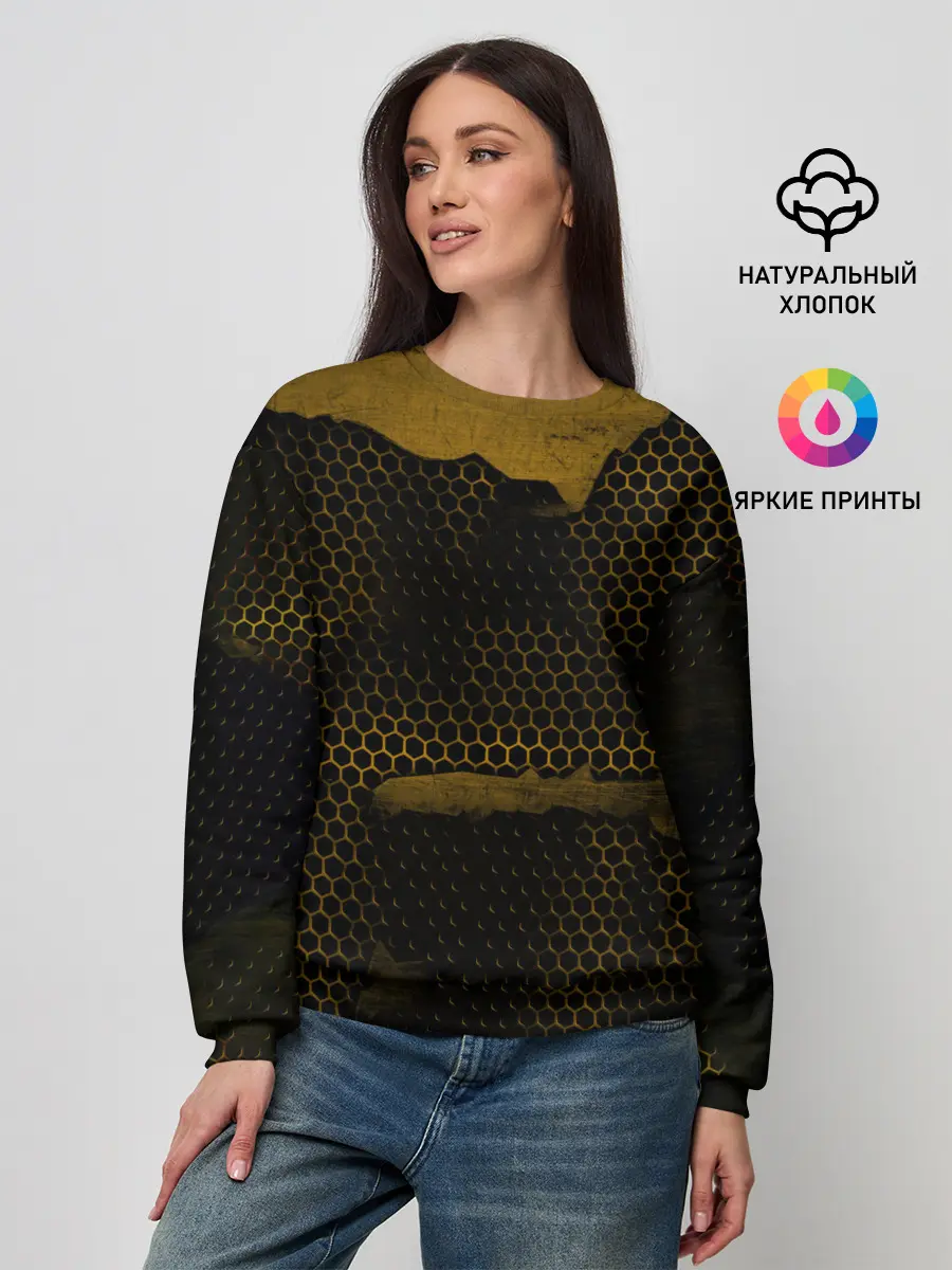 Женский свитшот / Pittsburgh Penguins на спине