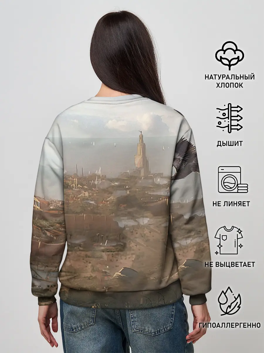 Женский свитшот / Байек на коне