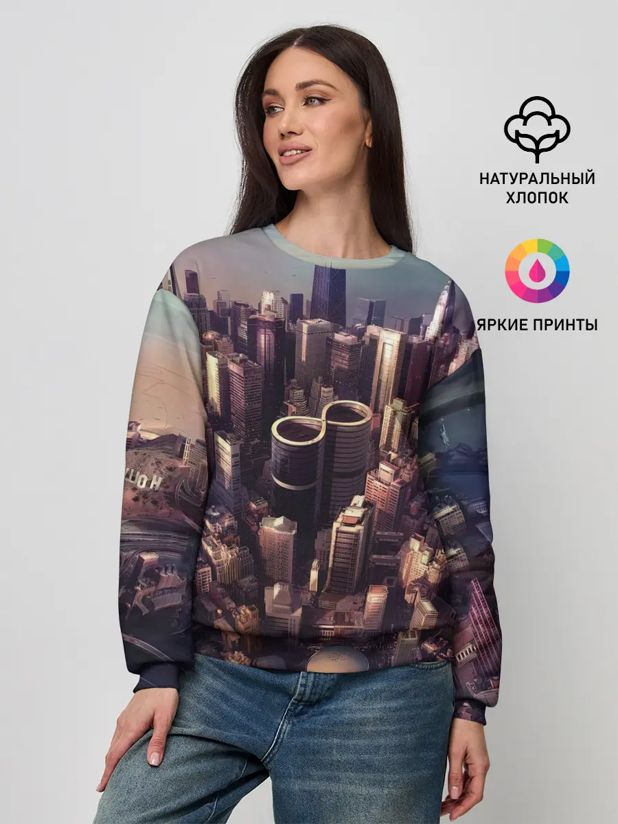 Женский свитшот / Sonic Highways - Foo Fighters